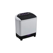 Tanquinho Semiautomático Twin Tub 2 Em 1 4,6kg Praxis Branco 110V