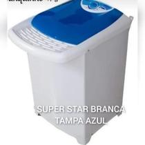 Tanquinho Super Star 2.4 Kg Branco e Azul - Lave Mais