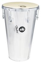 Tantan Cônico 12 Pol X 50 Cm Alumínio Com Aro Cromado Pele - Timbra Top Percussion