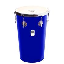 Tantan reto timbra 12x50cm azul escuro c/aro cromado pele animal 6af