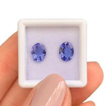 Tanzanita Azul Oval Par 2,39ct