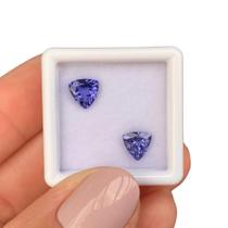 Tanzanita Azul Trillion Par 1,73ct