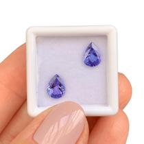 Tanzanita Gota Par 1,89ct