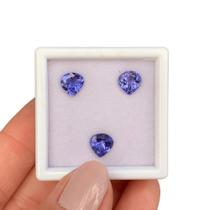 Tanzanita Gota Pera SET 4,17ct Tanzanita Gota Pera SET 4,17ct