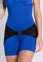Tapa Bumbum Fitness Liso Com Bolso Lateral e Fecho
