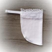 Tapa Decote - Kit Faixa de Renda Com 3 Unidades