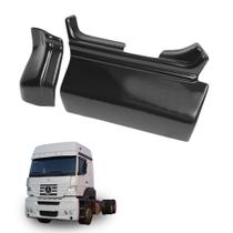 Tapa Estribo MB 1938S/1944S Frontal Lado Esquerdo Plástico