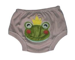 Tapa Fralda Com Aplicação Cueca Calcinha Bebe Short Safari Algodão Desfralde