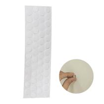 Tapa Furo Adesivo Pvc Branco Tx 13mm 52 Gotas Reparo Moveis