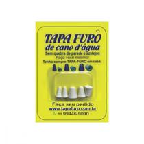 Tapa Furo Para Cano Dagua Oidic Com 5 Pecas 12345