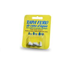 Tapa furo para cano de agua c/ 5pcs - TAPAFURO