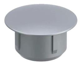Tapa Furo Para MÃ³veis 8mm 100 Unidades Cinza