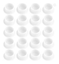 Tapa Furo Para Móveis 10mm Kit Com 100 Unidades Branco(1316)
