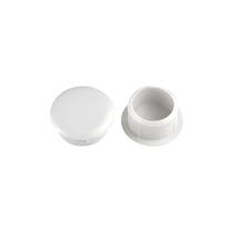 Tapa Furo Plastico 8mm 1000 Un Branco Acabamento Starplast