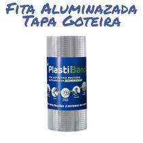 Tapa Goteira Fita Autoadesiva aluminizada 15cm x 10m Tapa Goteira Fita Autoadesiva aluminizada 15cm x 10m