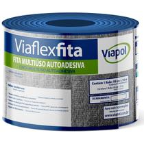 Tapa Goteira Viapol Autoadesiva Multiuso 10cm X 10m Tapa Goteira Viapol Autoadesiva Multiuso 10cm X 10m
