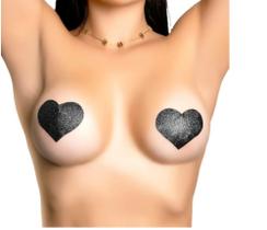 Tapa Mamilo Formato De Coração Brilhante Yaffa