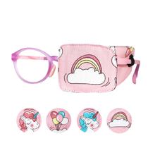 Tapa-Olho Infantil Astropic de Algodão e Seda para Olho Esquerdo, Arco-Íris Tapa-Olho Infantil Astropic de Algodão e Seda para Olho Esquerdo, Arco-Íris