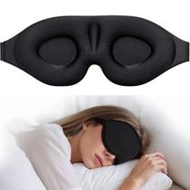 Tapa Olho Para Dormir Mascara De Dormir 3D Preto Confortável Venda Sono - Mascara Tapa Olho Para Dormir Confortável De 3D Preto Sono