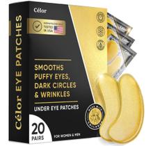 Tapa-olhos CÉLOR Aminoácido e colágeno (20 pares) Tapa-olhos CÉLOR Aminoácido e colágeno (20 pares)