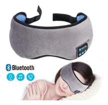 Tapa Olhos Fone De Ouvido Bluetooth Meditação Dormir Relaxar