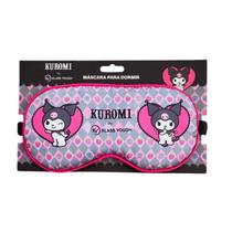 Tapa Olhos Máscara Dormir Kuromi Estampada Lilás Klass Vough