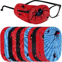 Tapa-olhos Newcotte para crianças pequenas, reutilizável, 12 peças de aranha