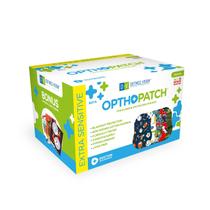 Tapa-olhos OPTHOPATCH Kids Fun Boys Design sem látex Tapa-olhos OPTHOPATCH Kids Fun Boys Design sem látex