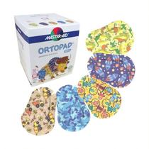 Tapa-olhos Ortopad Bamboo Boys 4+ Years Blue Camo 50/Box