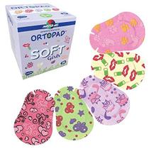 Tapa-olhos Ortopad Soft Bamboo Girls, tamanho júnior, 50 unidades