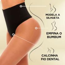 Tapa Sexo Feminino Calcinha Fio Dental Modelador de Média Compressão Tapa Sexo Feminino Calcinha Fio Dental Modelador de Média Compressão