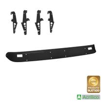 Tapa Sol em Acrílico p Volvo FH NH FM até 2009 - com Suporte