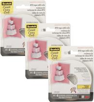 Tape Glider Refill Rolls Scotch Advanced 1/4 de polegada x 36 jardas