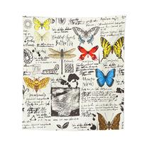 Tapeçaria Alphabet Butterfly Wall 150x100cm Microfabric Tapeçaria Alphabet Butterfly Wall 150x100cm Microfabric