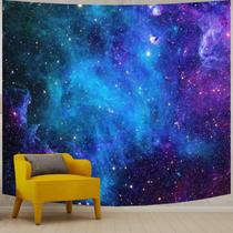 Tapeçaria Apdidl Extra Large Galaxy Space 250x300cm poliéster Tapeçaria Apdidl Extra Large Galaxy Space 250x300cm poliéster