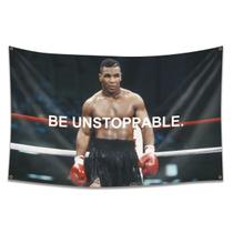 Tapeçaria Be Unstoppables Boxing King Tyson Flag Art 150x90cm