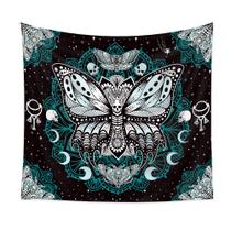 Tapeçaria, borboleta, microtecido de parede, 150x130cm, estética de quarto