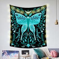 Tapeçaria, borboleta, microtecido de parede, 150x130cm, estética de quarto