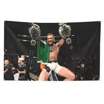Tapeçaria Conor McGregor Campeão do UFC 100x150cm Poliéster