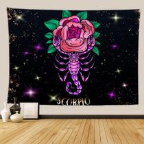 Tapeçaria Constellation Scorpion Wall 150x130cm Microtecido Tapeçaria Constellation Scorpion Wall 150x130cm Microtecido