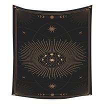 Tapeçaria Constellation Sun And Moon Room 150x150cm, microtecido Tapeçaria Constellation Sun And Moon Room 150x150cm, microtecido