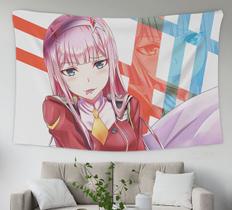 Tapeçaria Darlings In The Franxx Anime Manga 145x100cm Poliéster