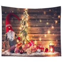 Tapeçaria de Natal Quarto Fundo Pano Decoração de parede Pano pendurado Tapeçaria de Natal Quarto Fundo Pano Decoração de parede Pano pendurado