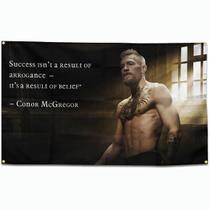 Tapeçaria de parede Conor McGregor Motivational Quote 100x150cm