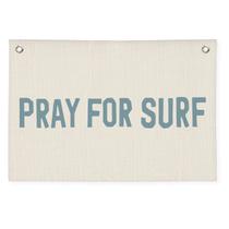 Tapeçaria de parede de linho Banner Wheatwin 51x76 cm Coastal Decor