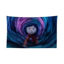 Tapeçaria De Parede Estética Do Filme Coraline Para Decoração De Quarto Tecido De Fundo Legal E