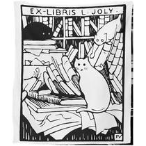 Tapeçaria de parede Ex-Libris L Joly Microfabric 100x75cm Tapeçaria de parede Ex-Libris L Joly Microfabric 100x75cm