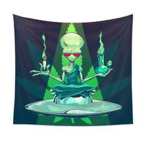 Tapeçaria de parede Extraterrestrial Being 150x130cm, microtecido Tapeçaria de parede Extraterrestrial Being 150x130cm, microtecido
