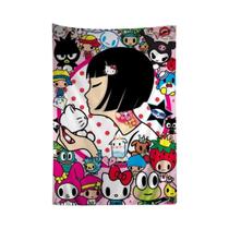 Tapeçaria De Parede Grande Com Estampa De Anime Kawaii Tokidoki, Arte De Ficção Científica, Cobertor