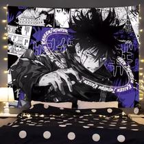 Tapeçaria de parede Jujutsus Kaisens Fushiguro Megumi 150x130cm